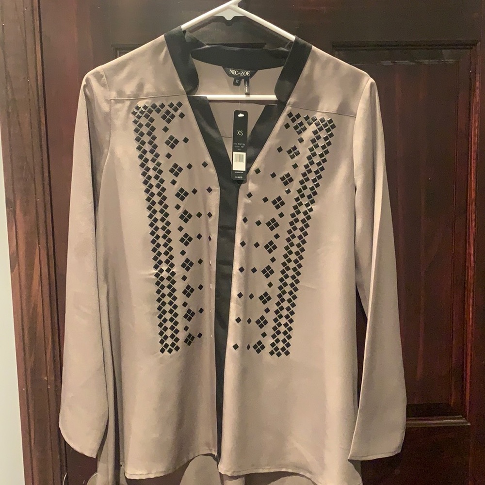 Nic+Zoe long sleeves blouse
